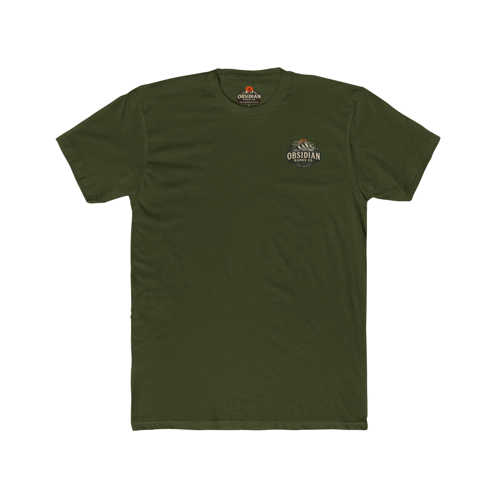 High Country Obsidian Range Co. T-Shirt — Mountain Adventure Outdoor Tee