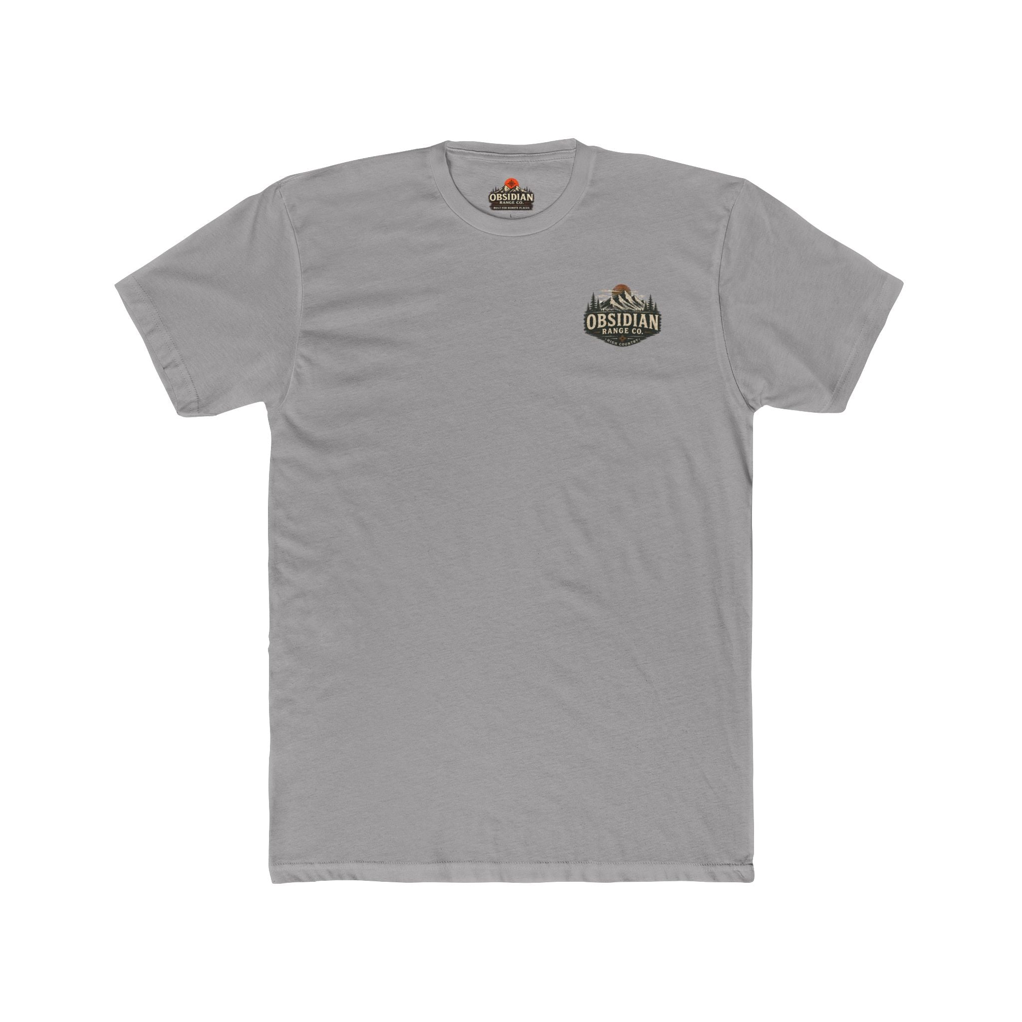 No Signal Above 8,000 Tee — Obsidian Range Co. Mountain Graphic T-Shirt