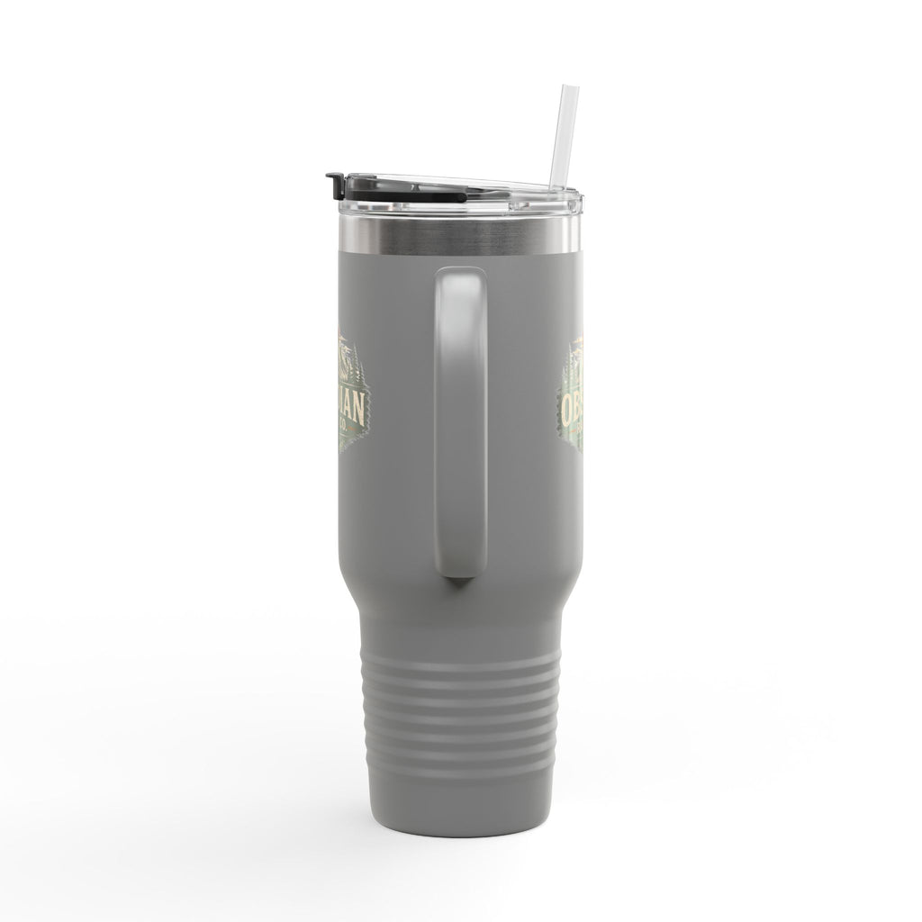 Obsidian Range Co. 40oz Insulated Travel Mug — Outdoor Mountain Adventure Tumbler