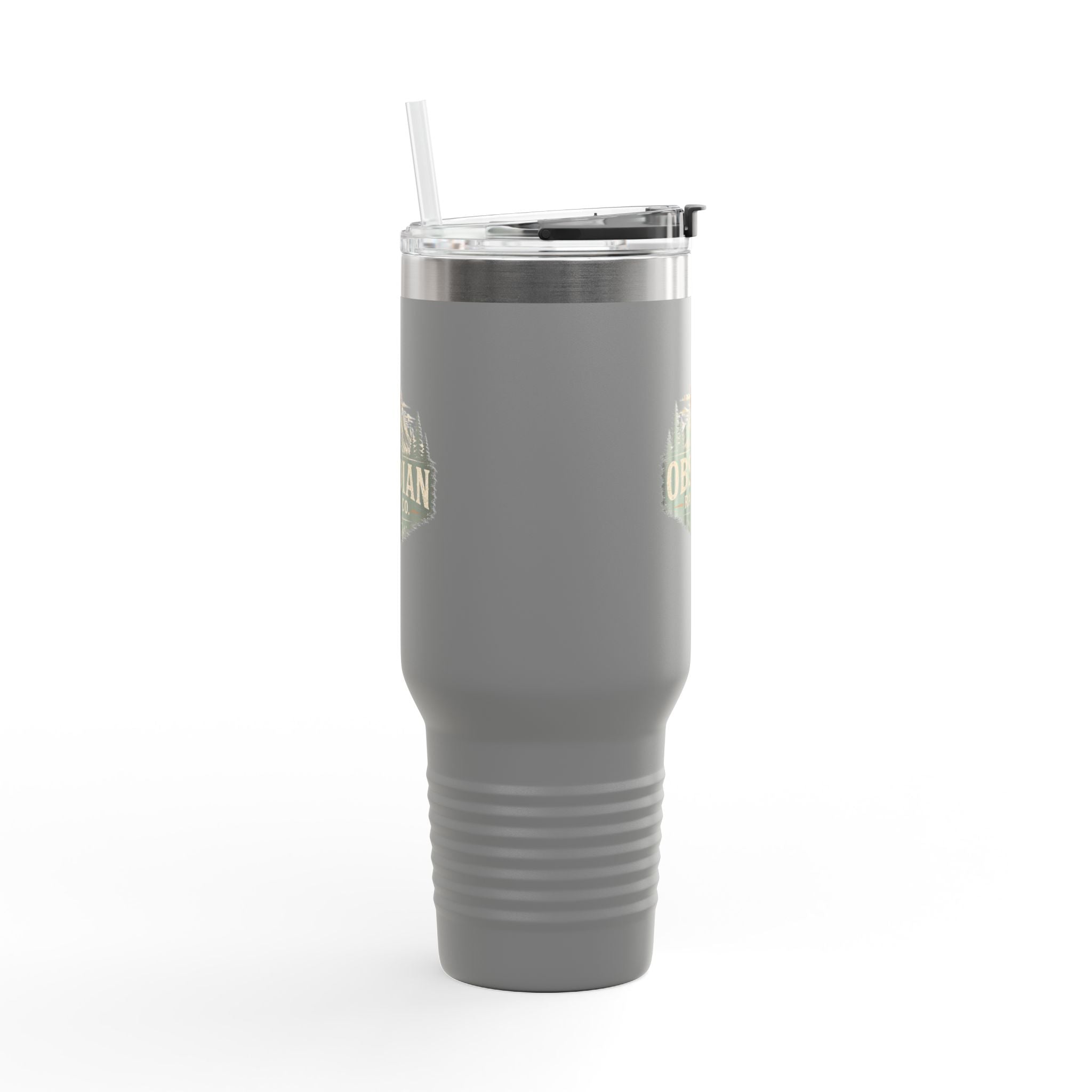 Obsidian Range Co. 40oz Insulated Travel Mug — Outdoor Mountain Adventure Tumbler