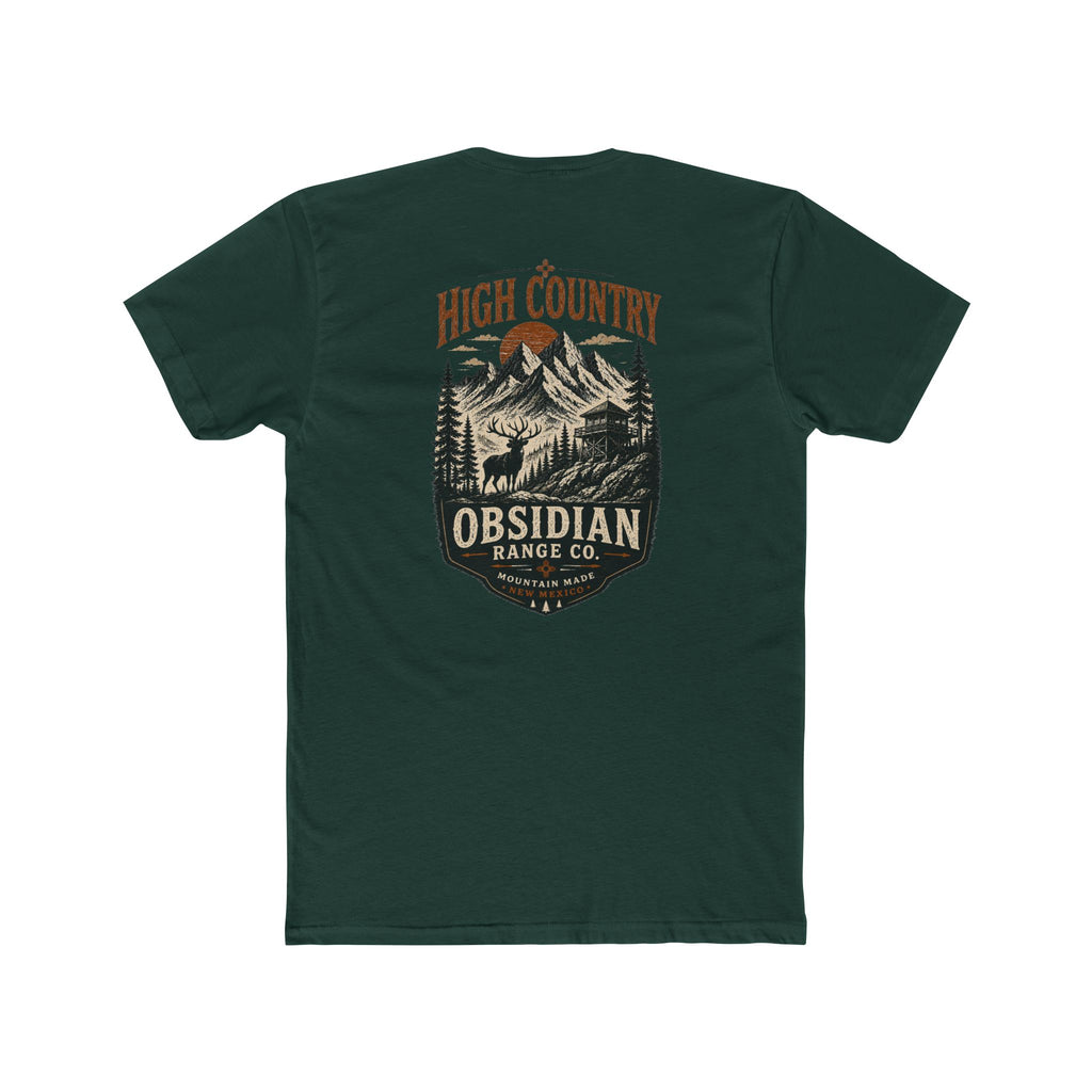 High Country Obsidian Range Co. T-Shirt — Mountain Adventure Outdoor Tee