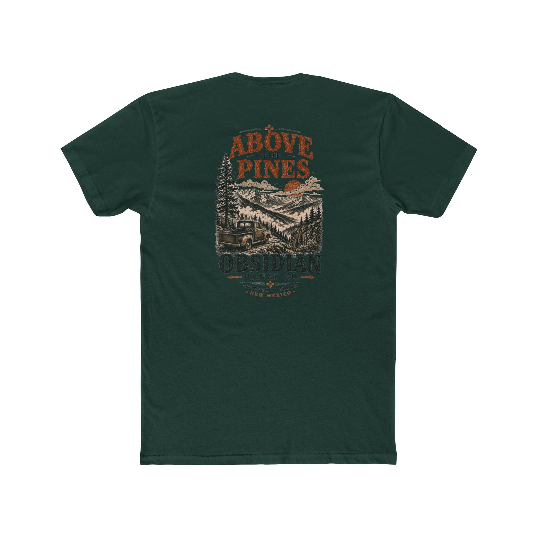 Above the Pines T-Shirt — Obsidian Range Co. Outdoor Graphic Tee
