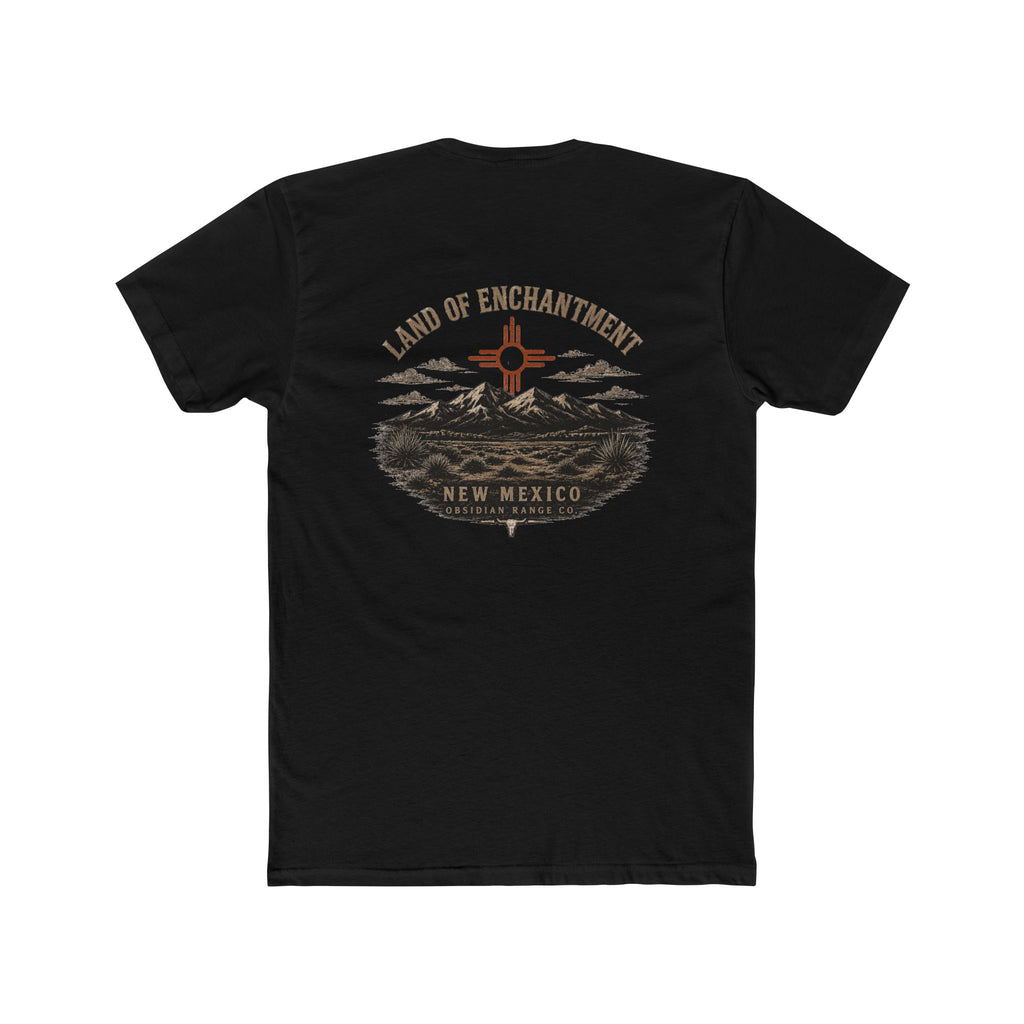 New Mexico Land of Enchantment Tee — Scenic Zia Mountain Tee