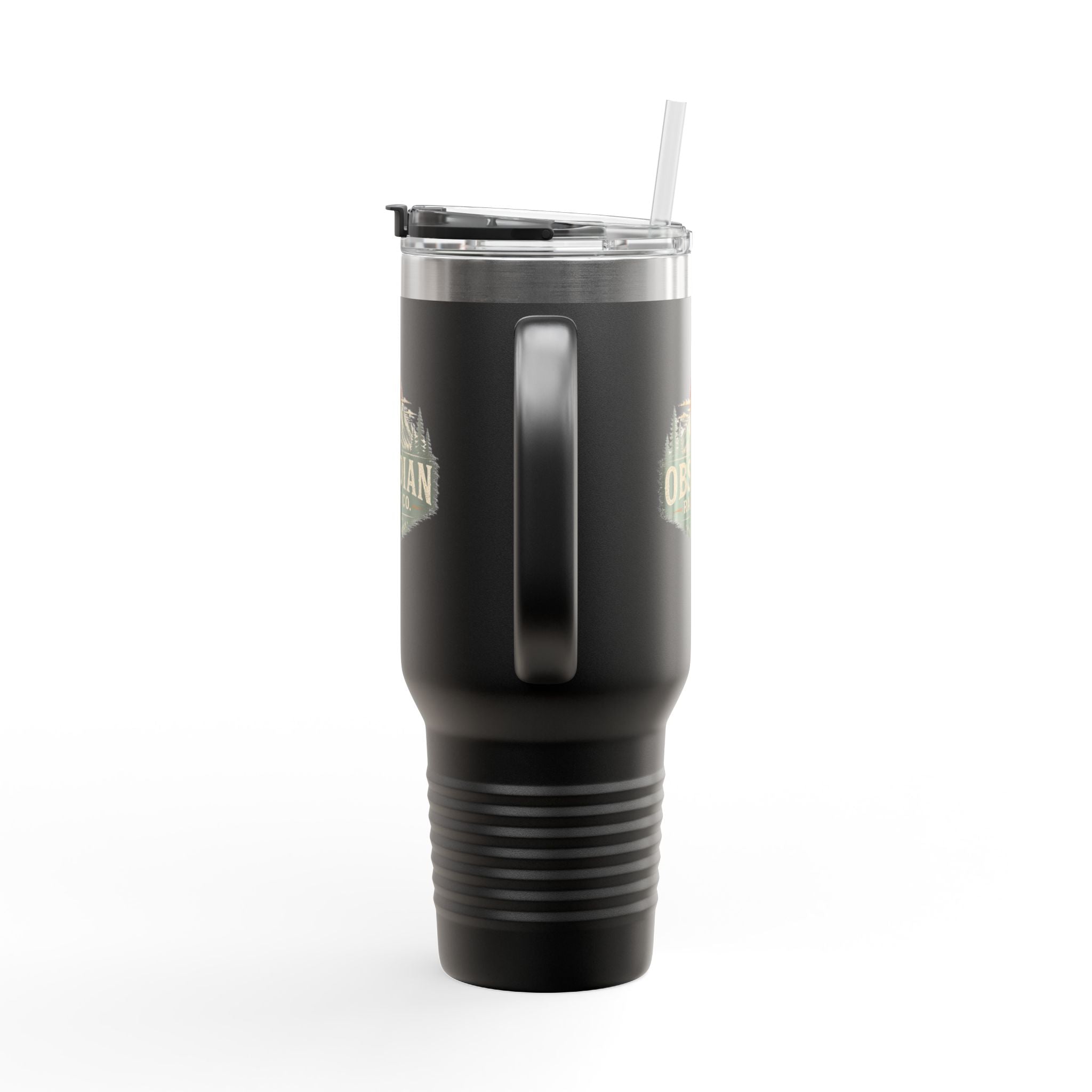 Obsidian Range Co. 40oz Insulated Travel Mug — Outdoor Mountain Adventure Tumbler