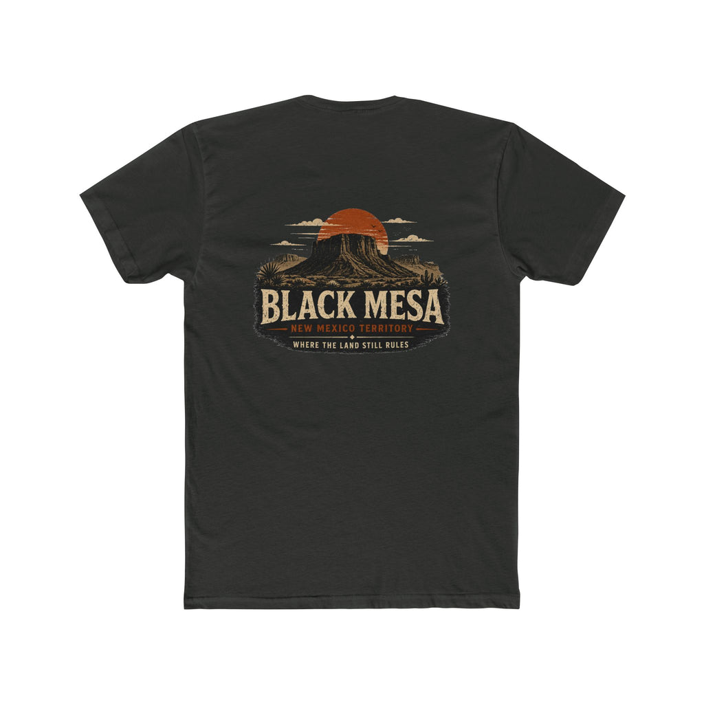 Black Mesa Tee — Vintage Desert Sunset Graphic T-Shirt