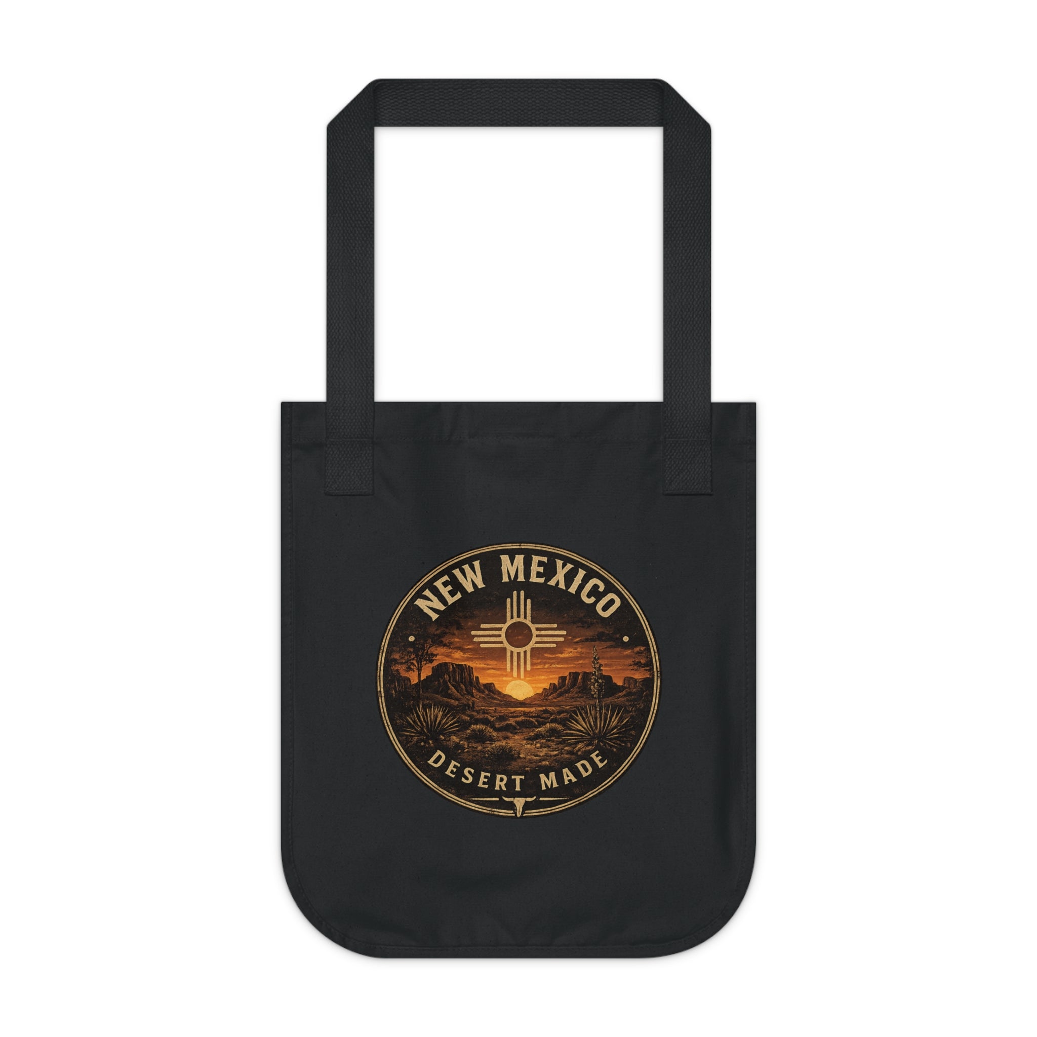 New Mexico Desert Made Canvas Tote — Organic Eco-Friendly Market Bag