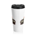 Observer Coffee Travel Mug — Stainless Steel Insulated Tumbler with Forest Logo