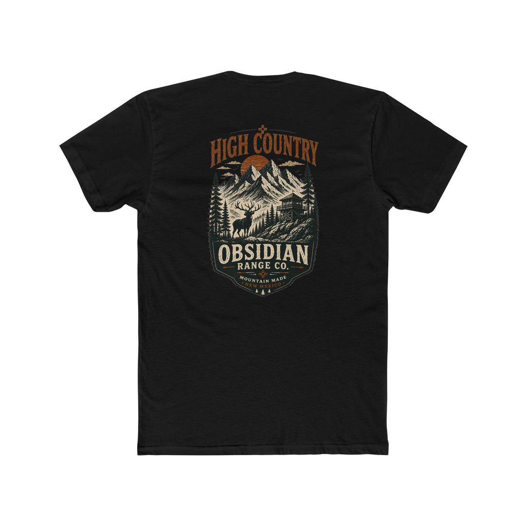 High Country Obsidian Range Co. T-Shirt — Mountain Adventure Outdoor Tee