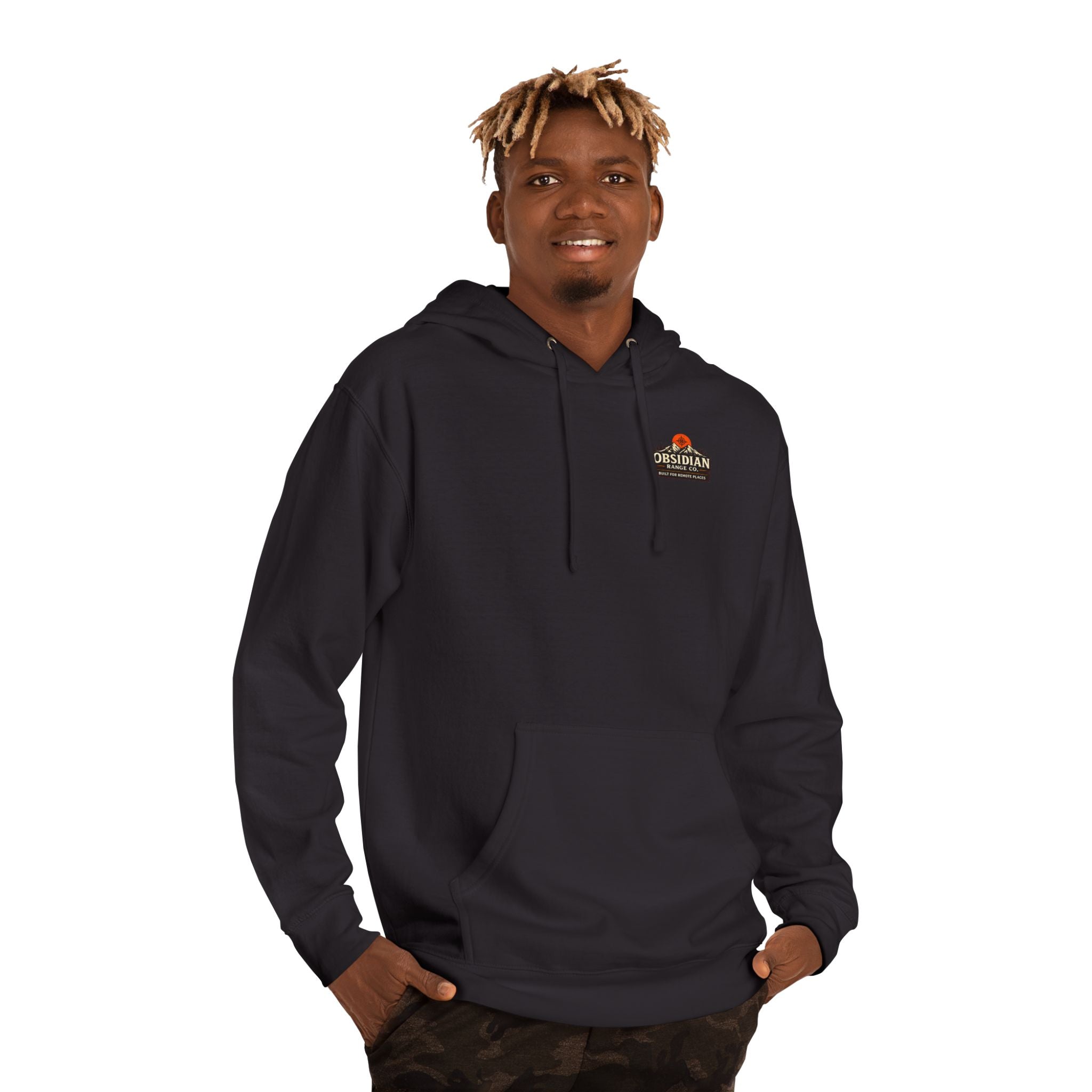 Black Mesa Logo Hoodie — Vintage Pullover