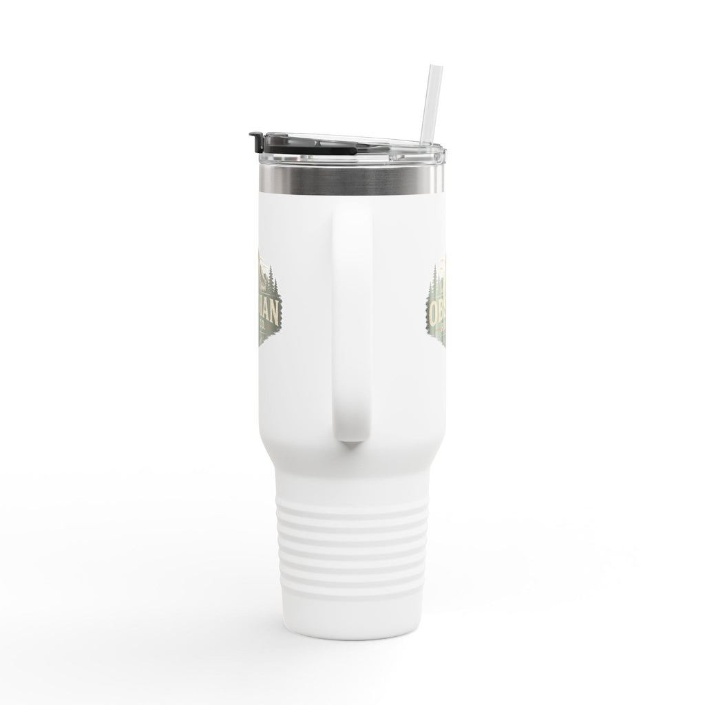 Obsidian Range Co. 40oz Insulated Travel Mug — Outdoor Mountain Adventure Tumbler