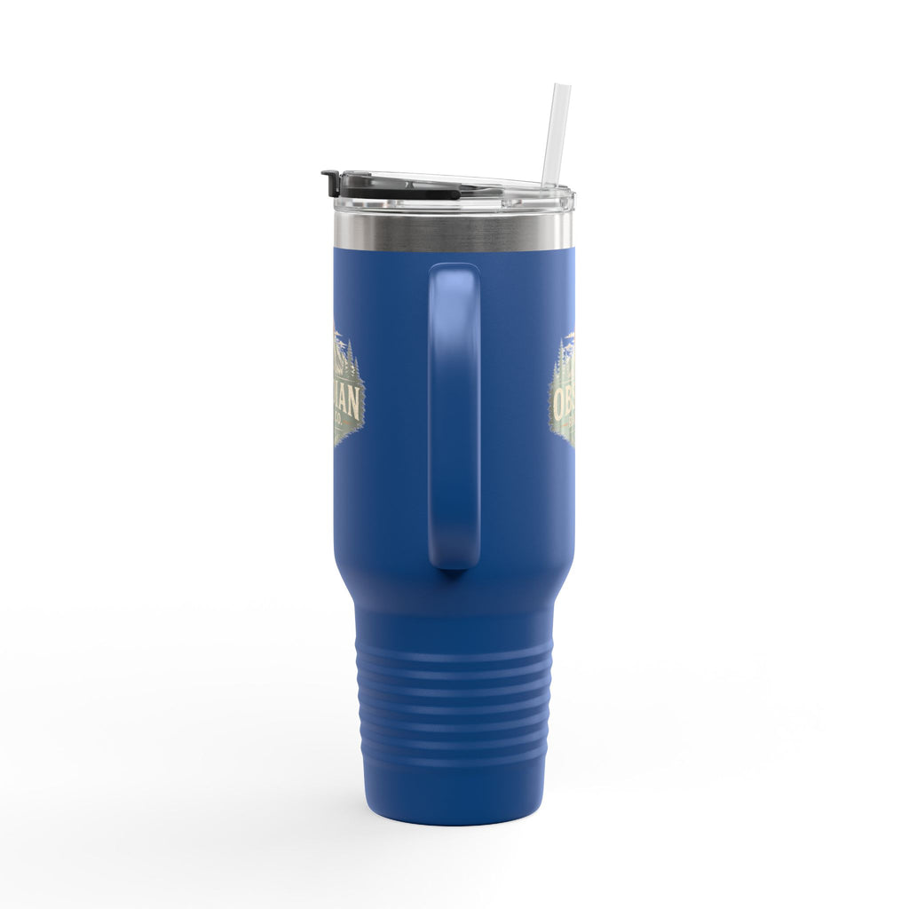 Obsidian Range Co. 40oz Insulated Travel Mug — Outdoor Mountain Adventure Tumbler
