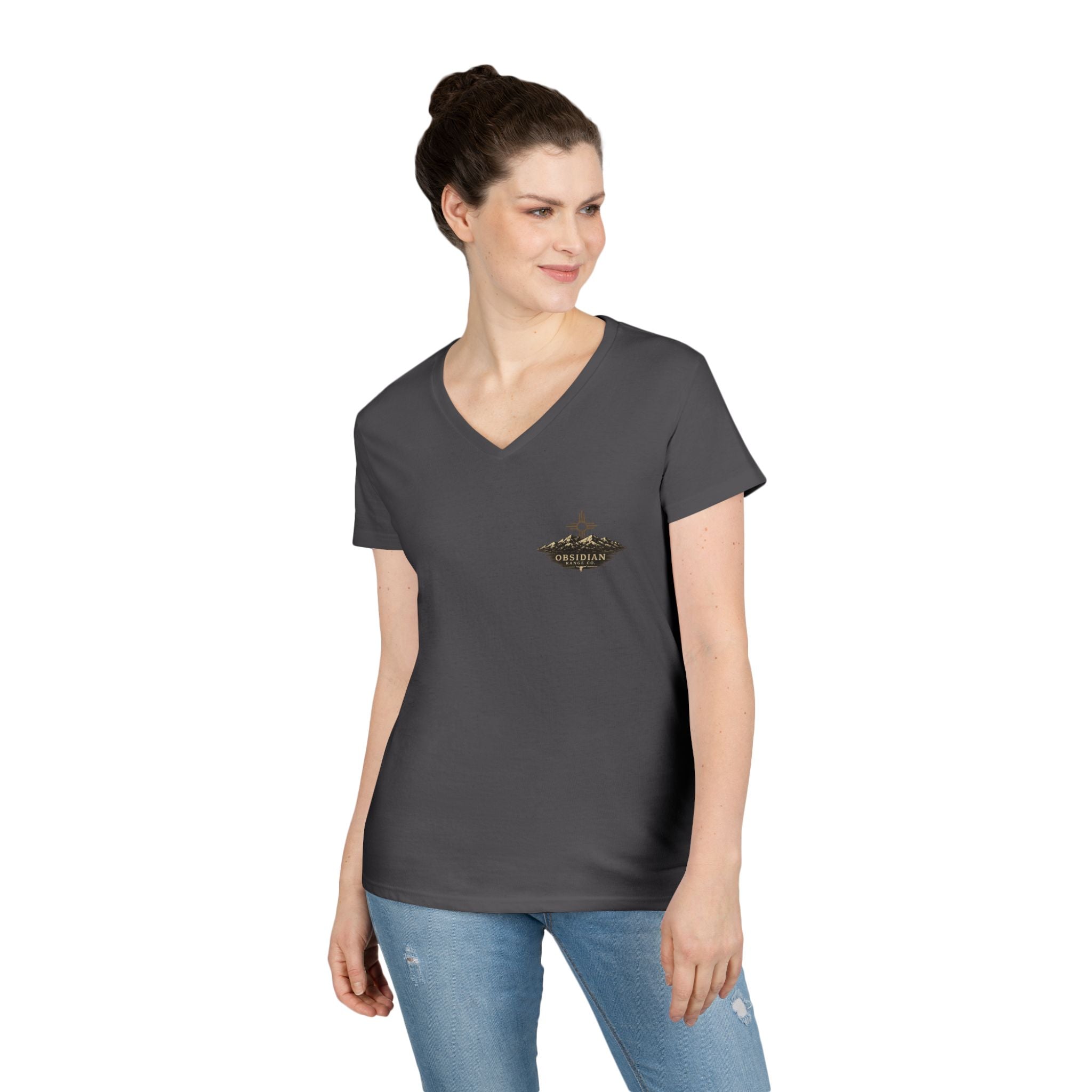 New Mexico Land of Enchantment V-Neck Tee (Ladies')