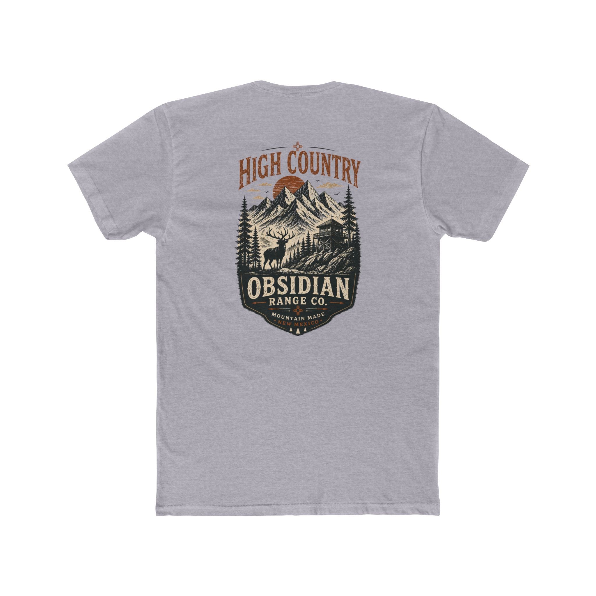 High Country Obsidian Range Co. T-Shirt — Mountain Adventure Outdoor Tee