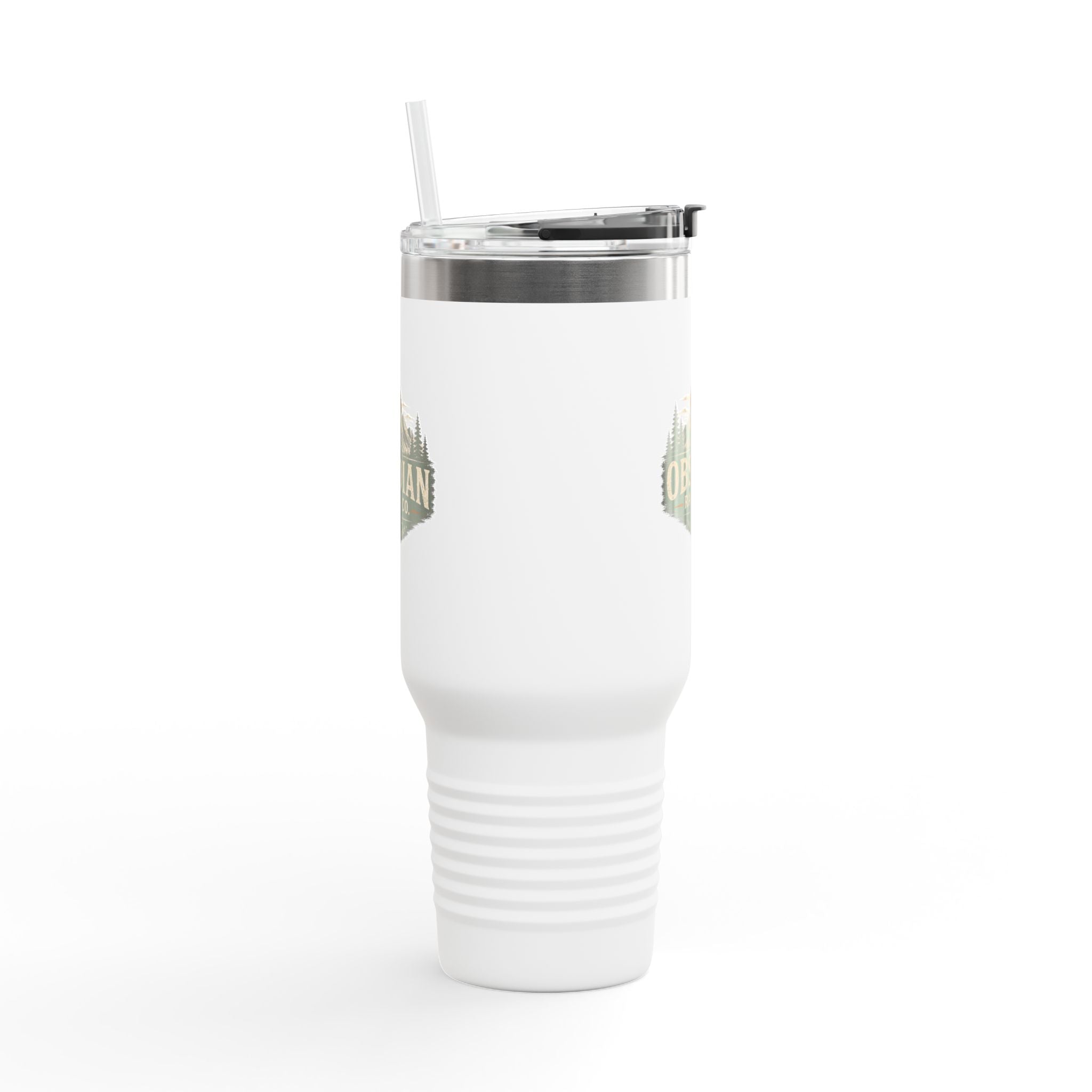 Obsidian Range Co. 40oz Insulated Travel Mug — Outdoor Mountain Adventure Tumbler