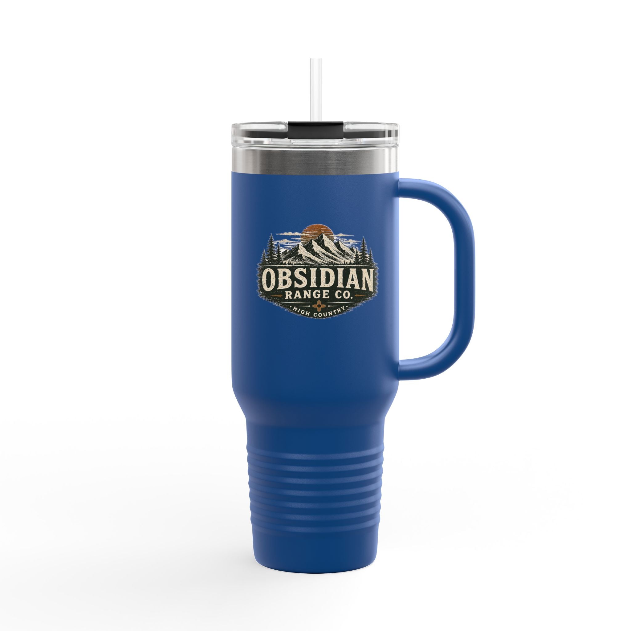 Obsidian Range Co. 40oz Insulated Travel Mug — Outdoor Mountain Adventure Tumbler