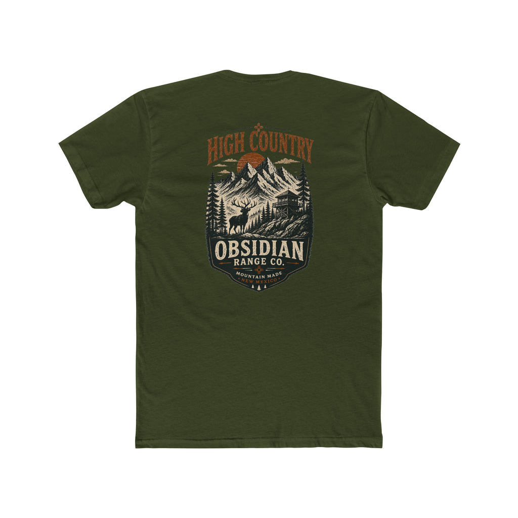 High Country Obsidian Range Co. T-Shirt — Mountain Adventure Outdoor Tee
