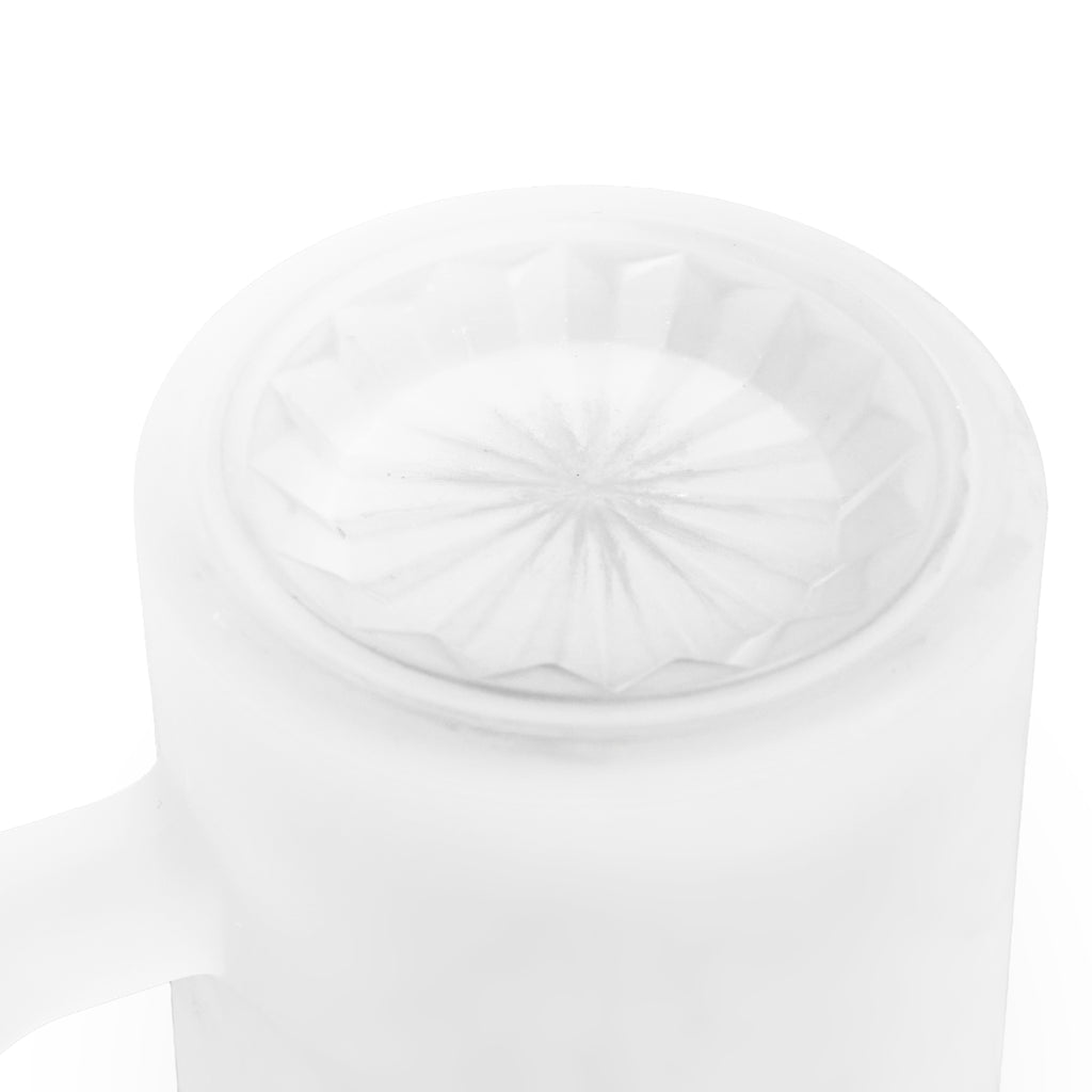 High Country Frosted Glass Beer Mug
