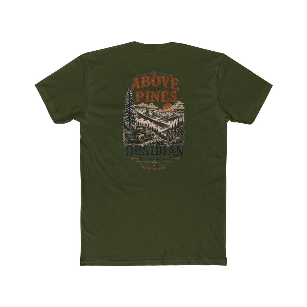 Above the Pines T-Shirt — Obsidian Range Co. Outdoor Graphic Tee
