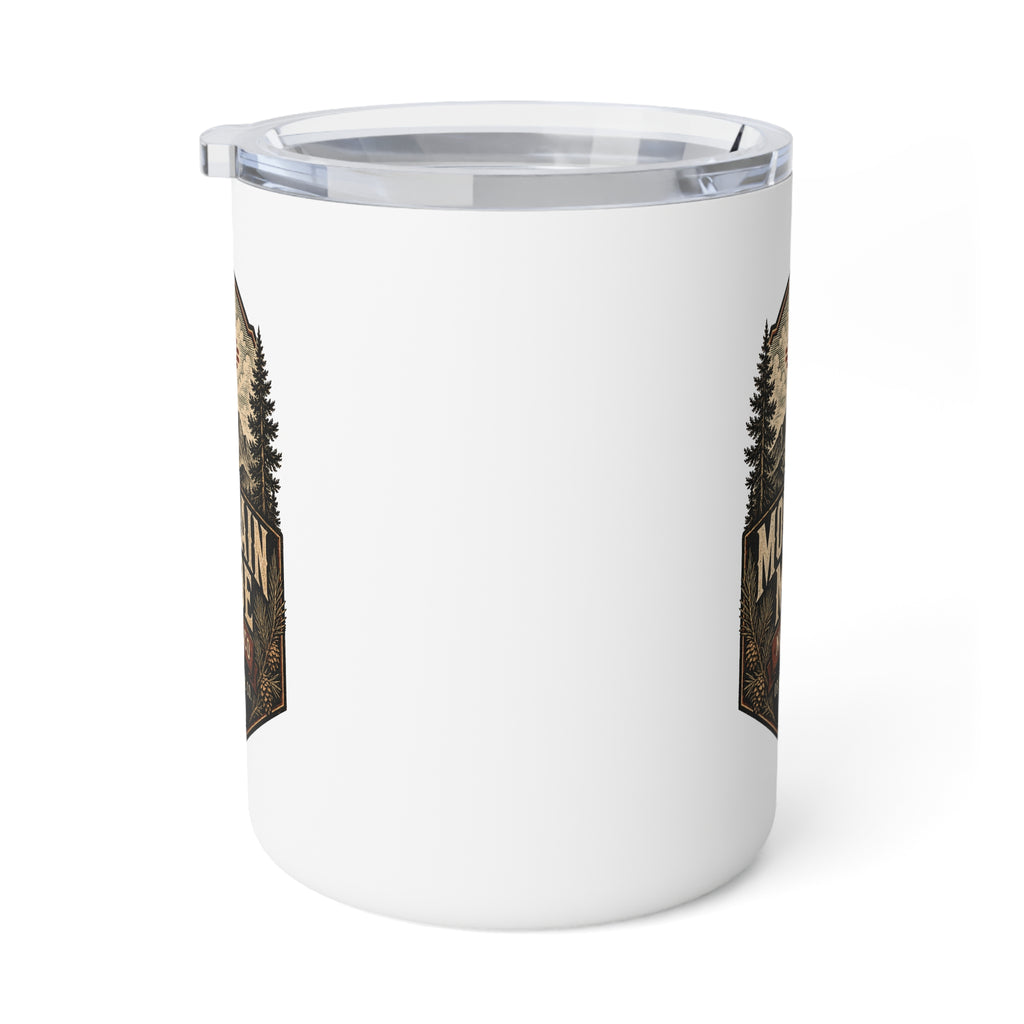 Mountain Made Insulated 10oz Coffee Mug — Mountain Cabin Outdoors Coffee Tumbler