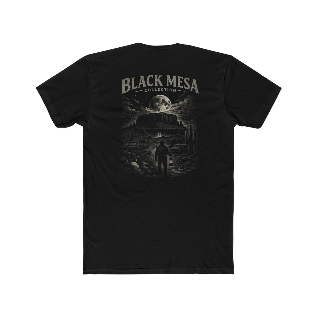 The Wanderer Tee — Obsidian Landscape Graphic T-Shirt